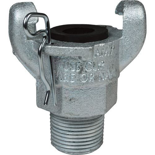 Air King End, Iron, 1/2", Male NPT, 150 PSI - Dixon Group AM2