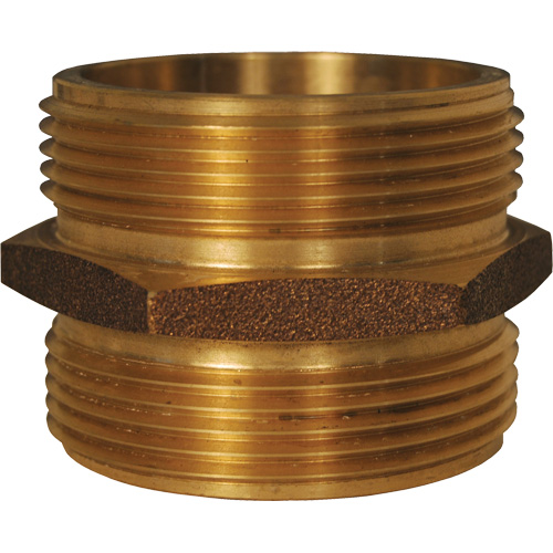 Mamelon hexagonal m&acirc;le double en laiton - Dixon Group DMH1010