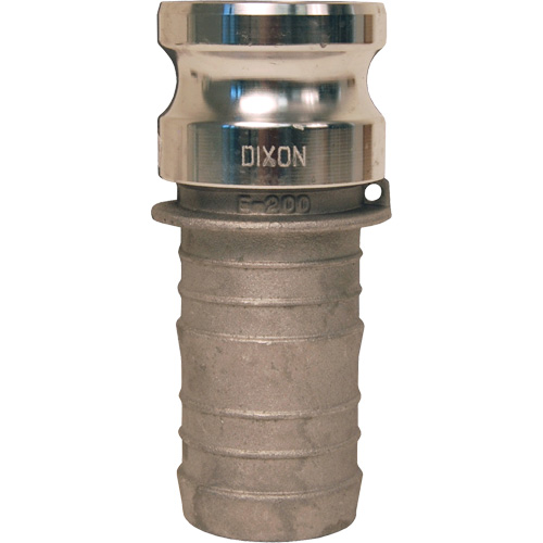Adaptateur &agrave; came et cannelure Global, Aluminium, 2", 250 PSI - Dixon Group G200-E-AL
