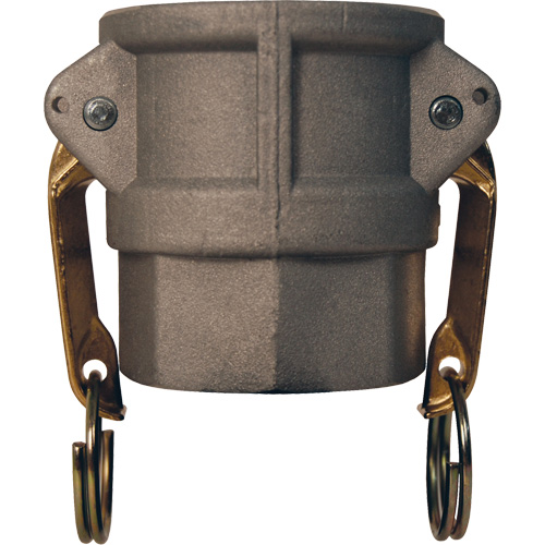 Global Cam & Groove Coupler, Aluminum, Type D, 3", Female NPT, 125 PSI - Dixon Group G300-D-AL