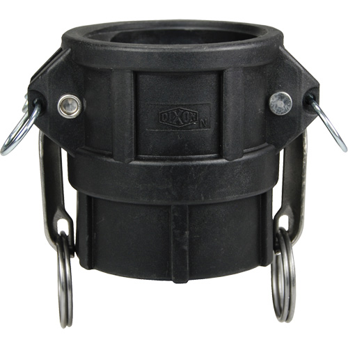 Coupleur &agrave; came et cannelure, Polypropyl&egrave;ne, Type D, 3", NPT femelle, 60 PSI - Dixon Group PPD300