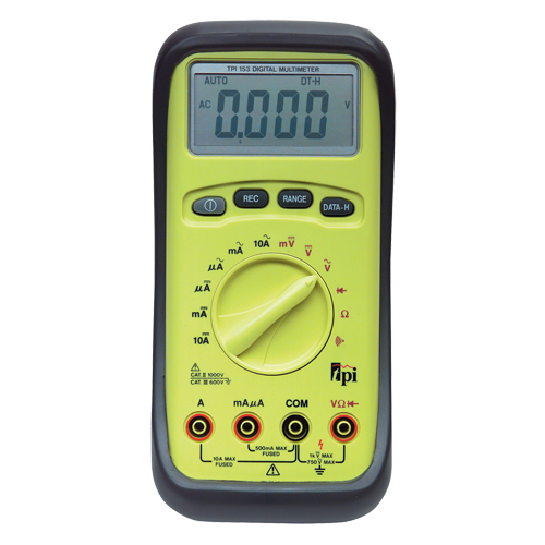 Auto-Ranging Multimeter, AC/DC Voltage, AC/DC Current - TPI 87153