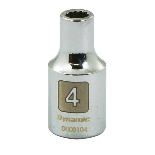 Douille m&eacute;trique, 11 mm, Prise 1/4", 12 pans - Dynamic Tools D003111