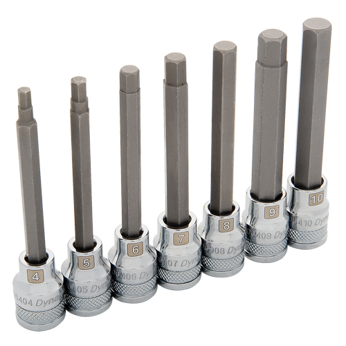Long Metric Socket Set, 7 Pcs - Dynamic Tools D010017