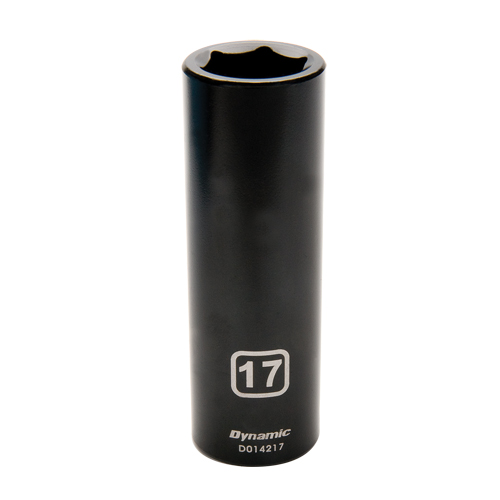 Metric Socket, Impact, 36 mm, 1/2" Drive, 6 Points, Deep - Dynamic Tools D014236
