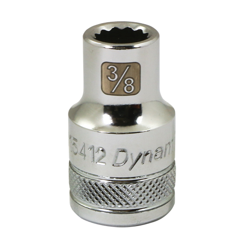SAE Socket, 1-1/4", 1/2" Drive, 12 Points - Dynamic Tools D015440