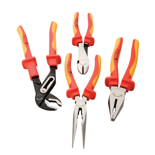 Plier Set with Insulated Handles - Dynamic Tools D055210