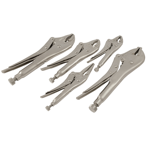 Locking Plier Set, 5 Pieces - Dynamic Tools D055316
