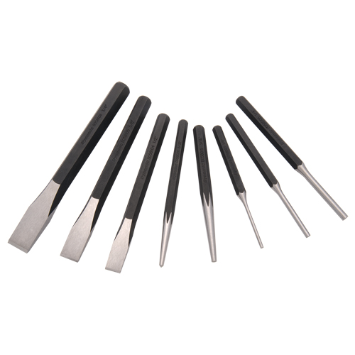Punch and Chisel Set, 8 Pieces - Dynamic Tools D058202