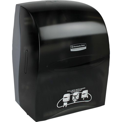 Sanitouch Hard Roll Towel Dispenser, Manual, 12.63" W x 10.2" D x 16.13" H - Kimberly-Clark 09996