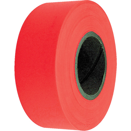 Arctic Plus Flagging Tape, 1" W x 125' L, Red -  