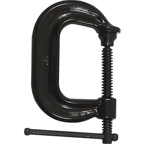 Regular-Duty Deep Throat C-Clamp, 2" (51 mm) Capacity, 2-1/8" (54 mm) Throat Depth - Bessey CDF402