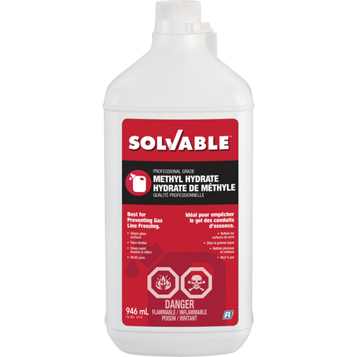 Hydrate de m&eacute;thyle, Bouteille -  