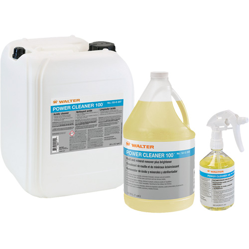 Nettoyant et restaurateur acide tr&egrave;s puissant Power Cleaner 100, 3,78 L, Cruche - Walter Technologies Pour Surface 53G255