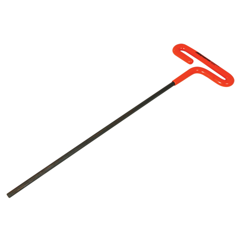 Loop Handle Hex Key, Hex End, 4 mm x 9.75" L, T Handle - Dynamic Tools D043305
