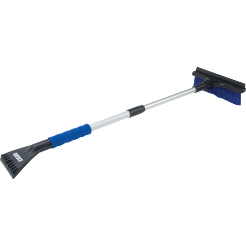 Snow Brush, Telescopic, Polypropylene Blade, 32-1/2" Long, Blue - Aurora Tools 