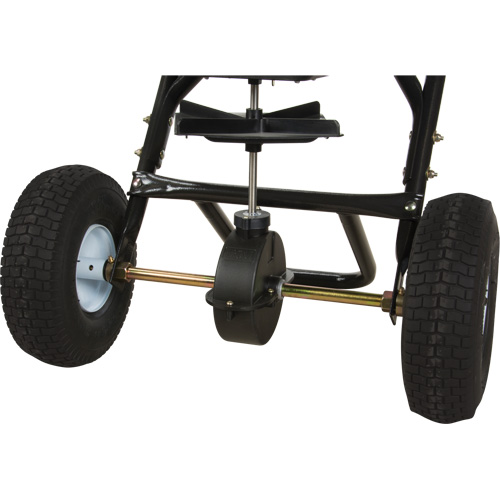 Broadcast Spreader with Stainless Steel Hardware, 15000 sq. ft., 70 lbs. capacity - Aurora Tools 