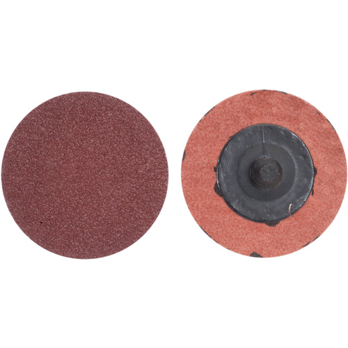MERIT ALO RESIN BOND Cloth Discs, 2" Dia., 50 Grit, Aluminum Oxide - Norton 69957399708
