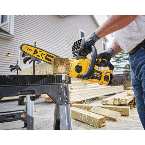 MAX* Cordless Chainsaw Kit, 12", Battery Powered, 20 V - DEWALT DCCS620P1