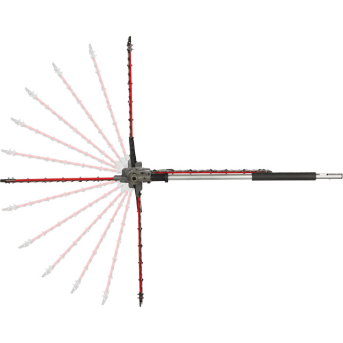 M18 Fuel Quik-Lok Articulating Hedge Trimmer Attachment - Milwaukee 49-16-2719