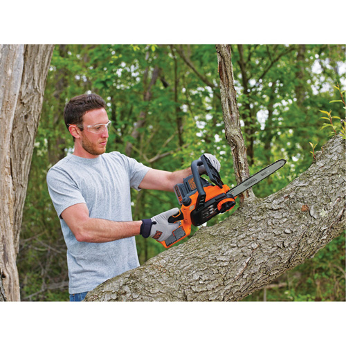 Max* Cordless Chainsaw Kit, 10", Battery Powered, 20 V - Black & Decker LCS1020-CA
