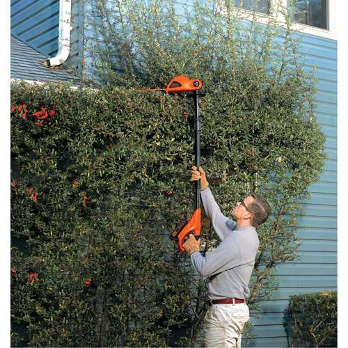 Max* Cordless Pole Hedge Trimmer Kit - Black & Decker LPHT120-CA
