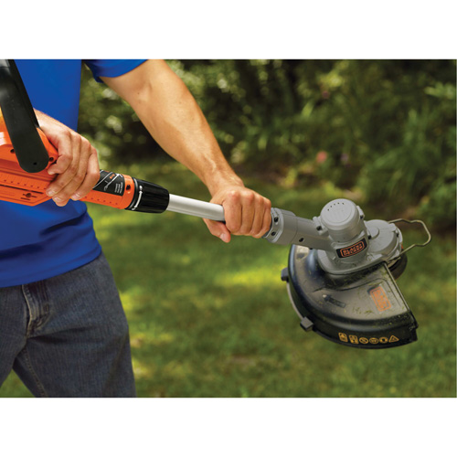 Max* Cordless String Trimmer/Edger Kit, 12", Battery Powered, 20 V - Black & Decker LST300-CA