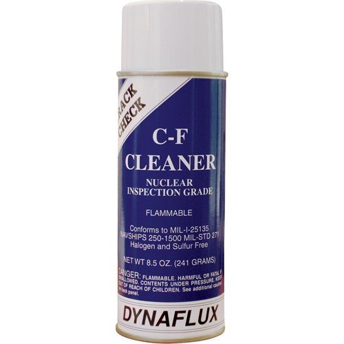 NDT Spray - Visible Dye Penetrant System, Aerosol Can - Dynaflux Quality Products CF315-16