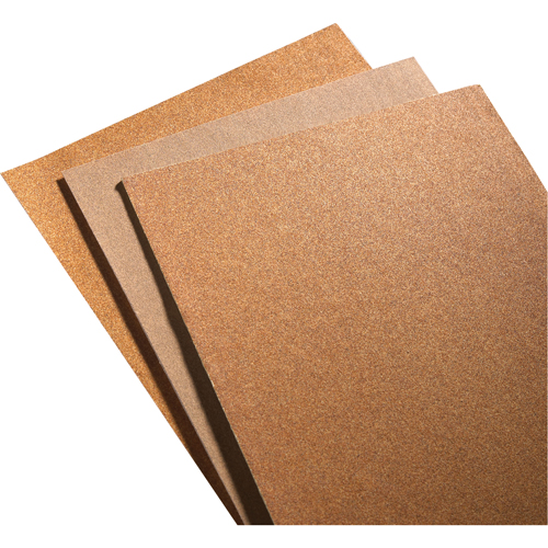 Sandpaper, Paper Sheets - A511, 9" x 11", 220 Grit, Garnet - Norton 66261101488