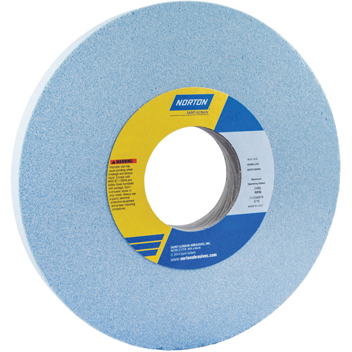 Toolroom Vitrified Wheel, Type 5NQ, Ceramic Alumina, 10" x 1" - Norton 66253160404