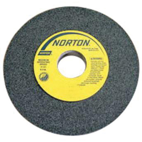 Meule vitrifi&eacute;e, type 01, Carbure de silicium, 6" x 3/4" - Norton 66252837584