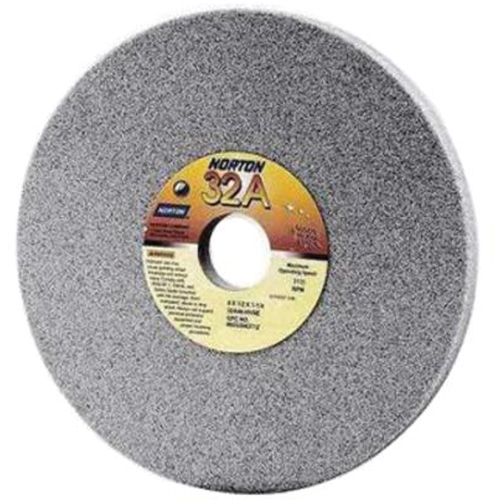 Meule vitrifi&eacute;e, type 01, Oxyde d'aluminium, 7" x 1" - Norton 66252942709
