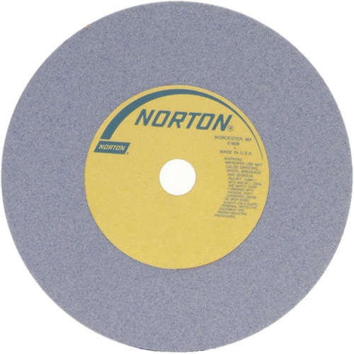 Tool Room Wheel, Type 01, Aluminum Oxide, 10" x 1" - Norton 66253160750