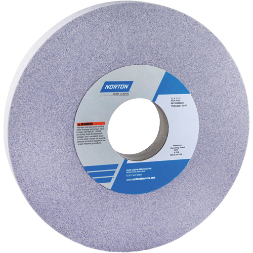 Tool Room Wheel, Type 01, Aluminum Oxide, 12" x 1" - Norton 66253262562