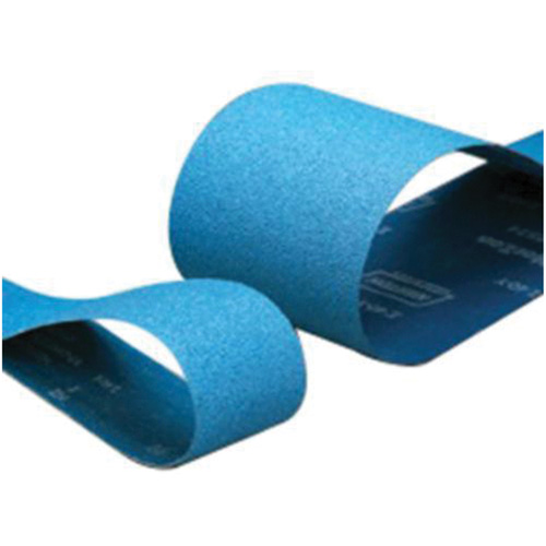 Courroie abrasive, 3" la x 132" lo, Alumine de zirconium, Grain 36 - Norton 78072721973