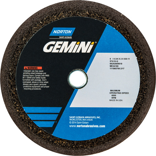 Gemini&reg; Non-Reinforced Portable Snagging Cups - Norton 66252809618