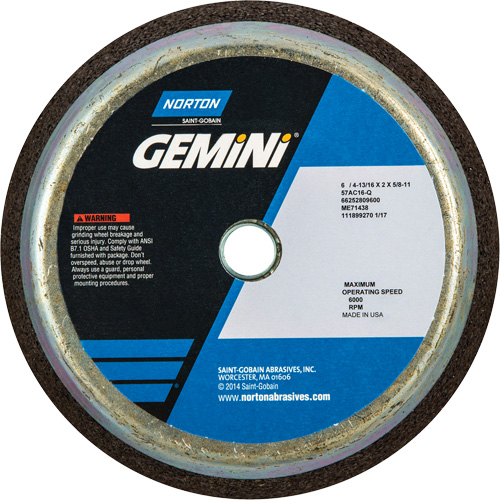 Gemini&reg; Non-Reinforced Portable Snagging Cups - Norton 66252809599