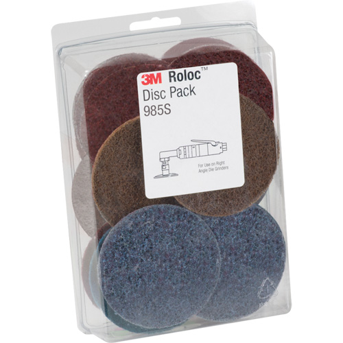 Paquet de disques de traitement des surfaces 985S Roloc - 3M AB18254