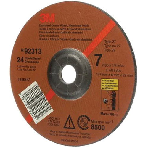 Depressed Centre Grinding Wheel - 3M AB92313