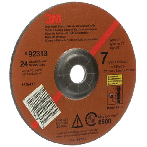 Depressed Centre Grinding Wheel - 3M AB92313