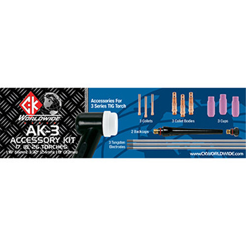 TIG Torch Parts Kits - CK Worldwide Inc KIT-3