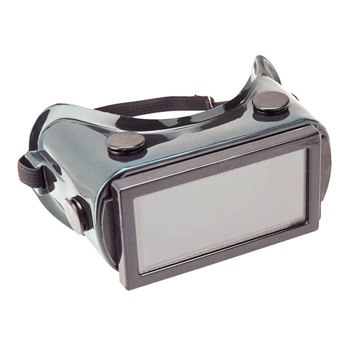Welder's Flexible Frame Safety Goggles, 5.0 Lens, Anti-Scratch, Closed Vent - Weld-Mate 