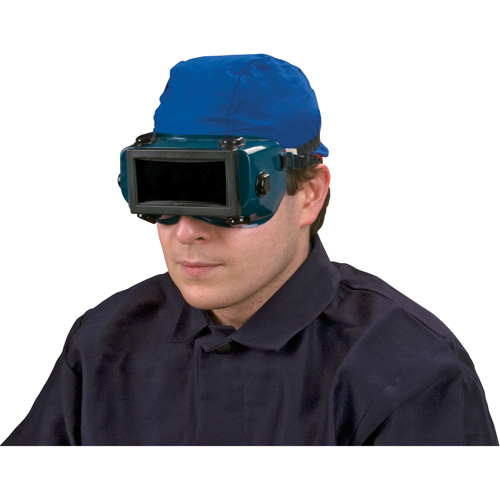 Welder's Flexible Frame Safety Goggles, 5.0 Lens, Anti-Scratch, Closed Vent - Weld-Mate 