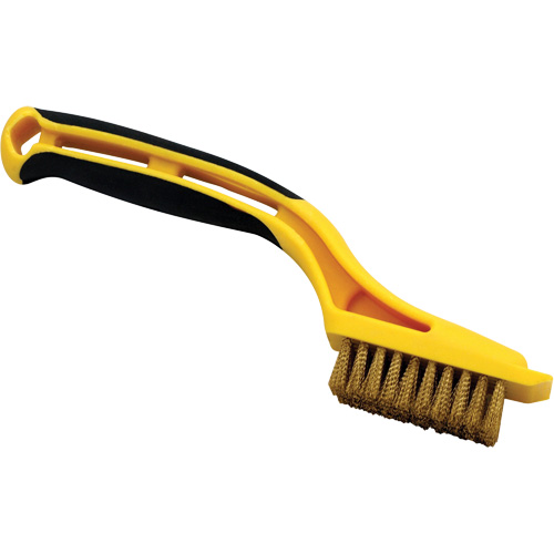 Mini-brosse, Laiton, 5 x 10 rangs de fils, Longueur 8-1/4" - Richard 03281