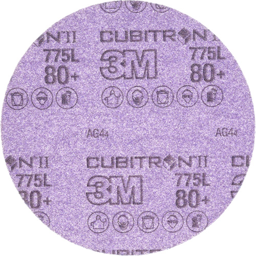 6" Cubitron II 775L Disc - 80 Grit, 6" Dia., 80+ Grit - 3M AB86820