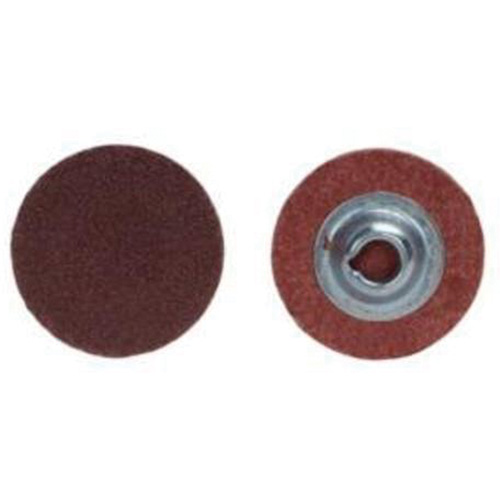 Disque de toile &agrave; changement rapide Metalite, 3" dia., Grain 180, Oxyde d'aluminium - Norton 66261138173