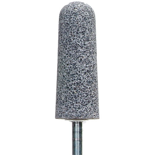 Extra-Coarse Mounted Point, A3, Aluminum Oxide, 1" Dia., 2-3/4" L, 36 Grit - Norton 61463623000