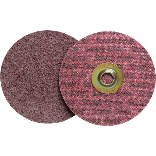 Scotch-Brite Roloc Surface Conditioning Disc, 2" Dia., Medium Grit, Aluminum Oxide - 3M SB54142