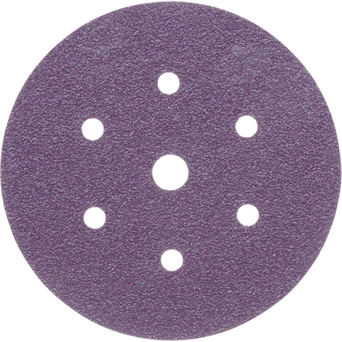 Cubitron II Hookit Clean Sanding Abrasive Disc, 6" Dia., 40+ Grit, Ceramic, C-Weight - 3M 31370