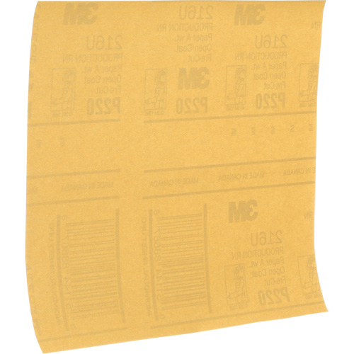 Stikit Gold Paper Disc Roll, 9" x 11", P320 Grit, Aluminum Oxide - 3M 02541
